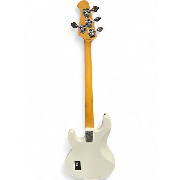 Used 2022 Ernie Ball Music Man Stingray Classic 4 String Alpine White Electric Bass Guitar