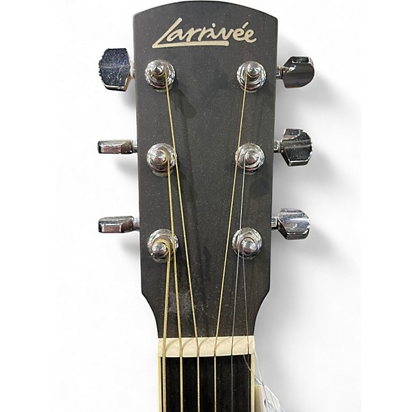 Used Larrivee ED03MHD Natural Acoustic Electric Guitar