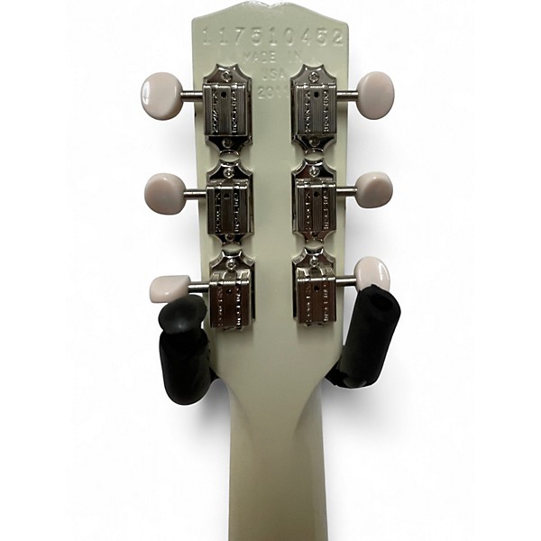 Used Gibson Les Paul Melody Maker White Solid Body Electric Guitar