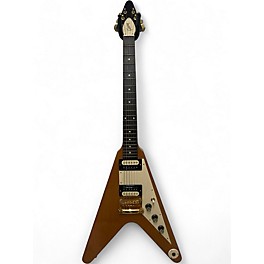 Used Gibson Flying V Natural Solid Body Electric Guitar