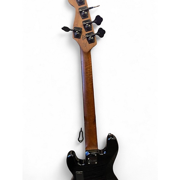 Used Squier Precision Bass comtemporary Black Electric Bass Guitar