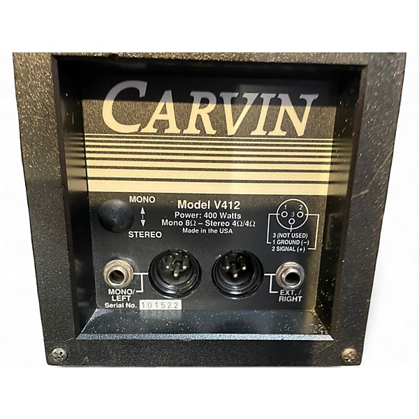Used Carvin V412 Guitar Cabinet