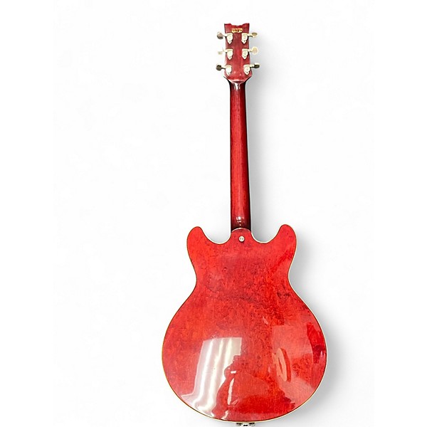 Vintage 1970s Ibanez As-100 Torino Red Hollow Body Electric Guitar