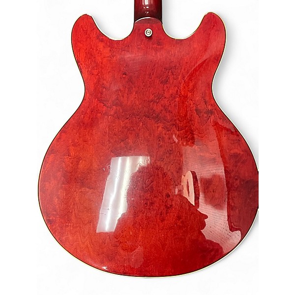 Vintage 1970s Ibanez As-100 Torino Red Hollow Body Electric Guitar