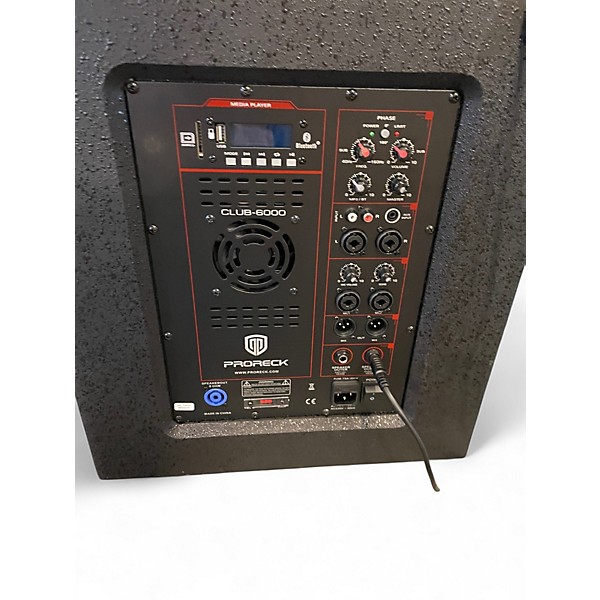 Used Proreck club-6000 Powered Speaker