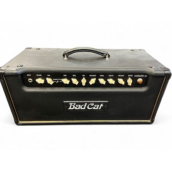 Used Bad Cat Cougar 50H 50W Tube Guitar Amp Head