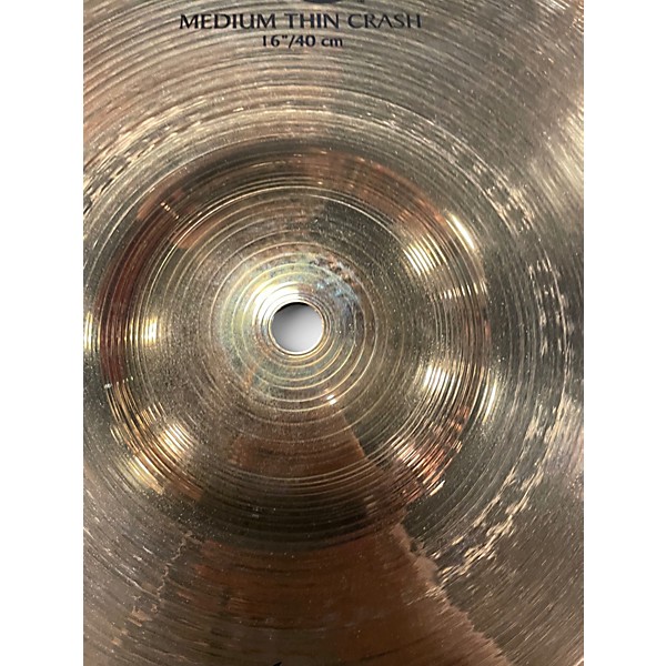 Used Zildjian 16in S Family Medium Thin Crash Cymbal