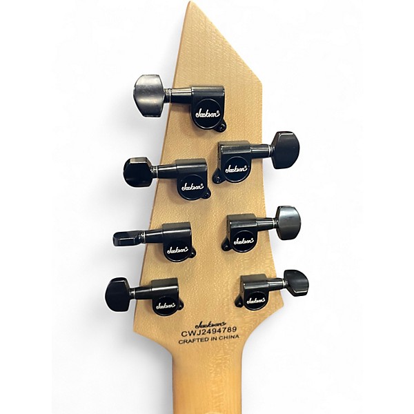 Used Jackson Dinky Arch Top JS22-7 DKA HT Black Solid Body Electric Guitar