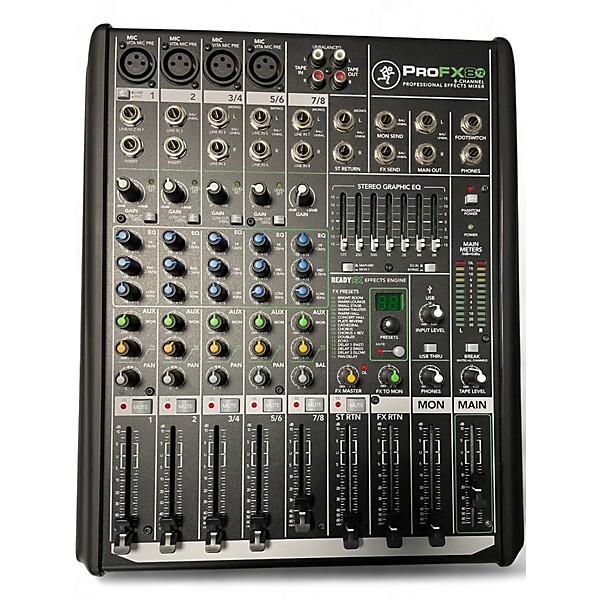 Used Mackie PROFX8 V2 Unpowered Mixer