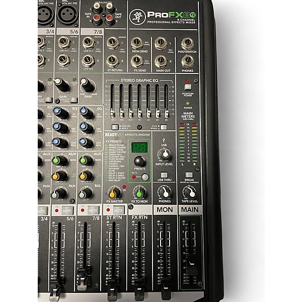 Used Mackie PROFX8 V2 Unpowered Mixer