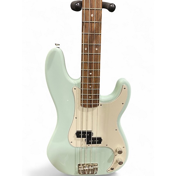 Used Squier Classic Vibe 1960S Precision Bass Surf Green Electric Bass Guitar