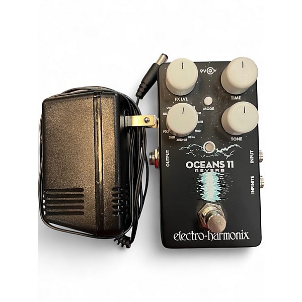Used Electro-Harmonix Oceans 11  Reverb Effect Pedal