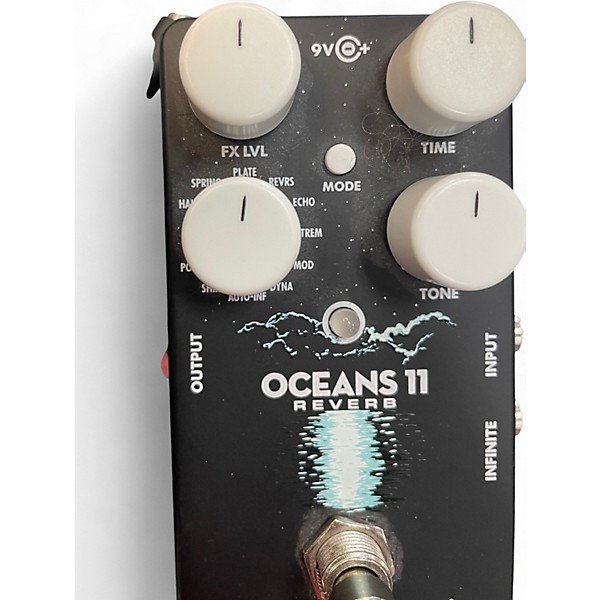 Used Electro-Harmonix Oceans 11  Reverb Effect Pedal