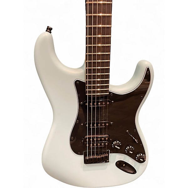 Used Fender Player II Advanced Stratocaster HSS  Daphne Blue Solid Body Electric Guitar