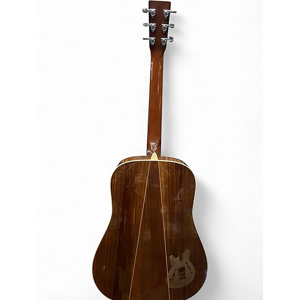 Used Martin D-35E Retro Natural Acoustic Electric Guitar