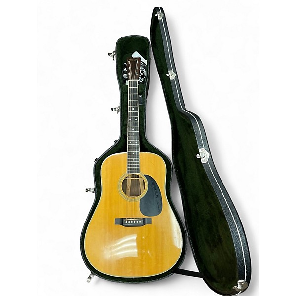 Used Martin D-35E Retro Natural Acoustic Electric Guitar