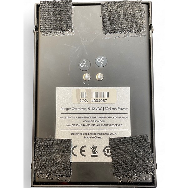 Used Maestro Ranger Overdrive Effect Pedal