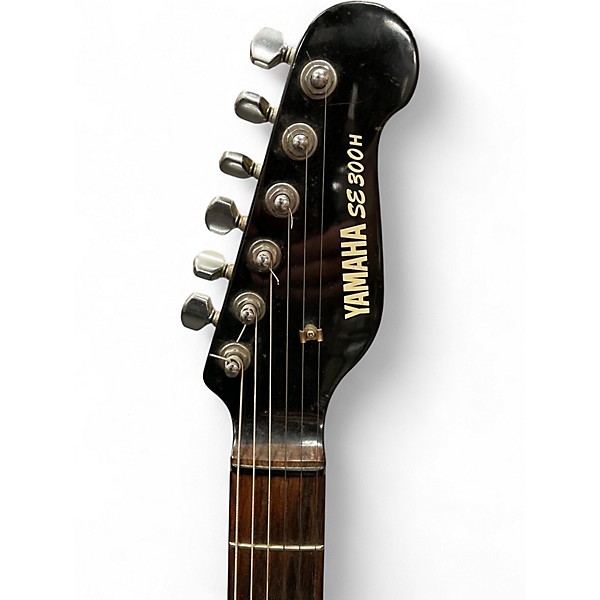 Used Yamaha SE300H BLACK Solid Body Electric Guitar