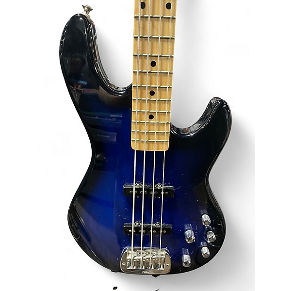 Used G&L TRIBUTE MJ-4 BLUE Electric Bass Guitar