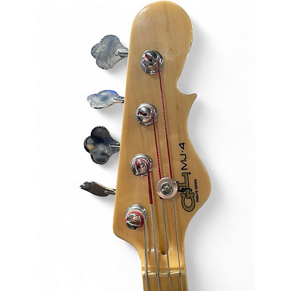 Used G&L TRIBUTE MJ-4 BLUE Electric Bass Guitar