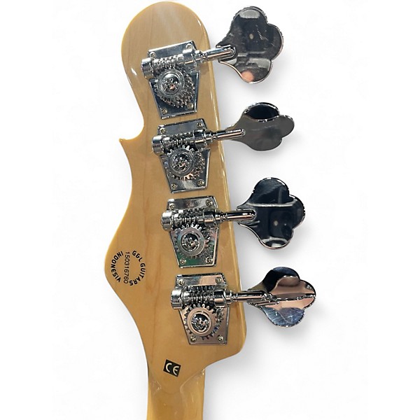 Used G&L TRIBUTE MJ-4 BLUE Electric Bass Guitar