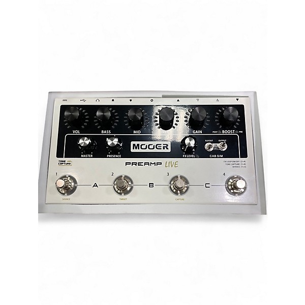 Used Mooer PREAMP LIVE Effect Processor