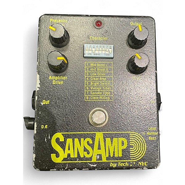 Used Tech 21 SANSAMP Effect Pedal