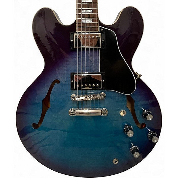Used 2024 Gibson ES335 Figured Blue Burst Hollow Body Electric Guitar
