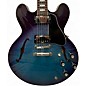 Used 2024 Gibson ES335 Figured Blue Burst Hollow Body Electric Guitar