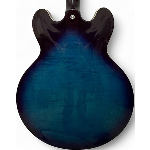 Used 2024 Gibson ES335 Figured Blue Burst Hollow Body Electric Guitar