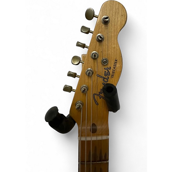 Used Fender 1952 Heavy Relic Telecaster TV Yellow Solid Body Electric Guitar