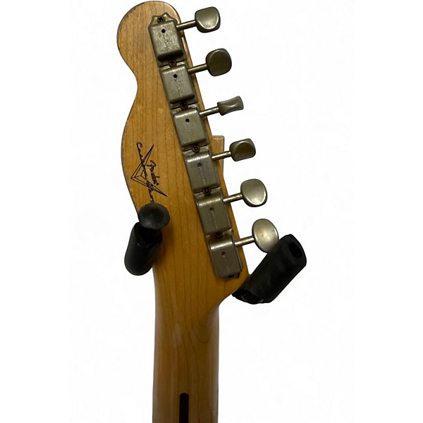 Used Fender 1952 Heavy Relic Telecaster TV Yellow Solid Body Electric Guitar