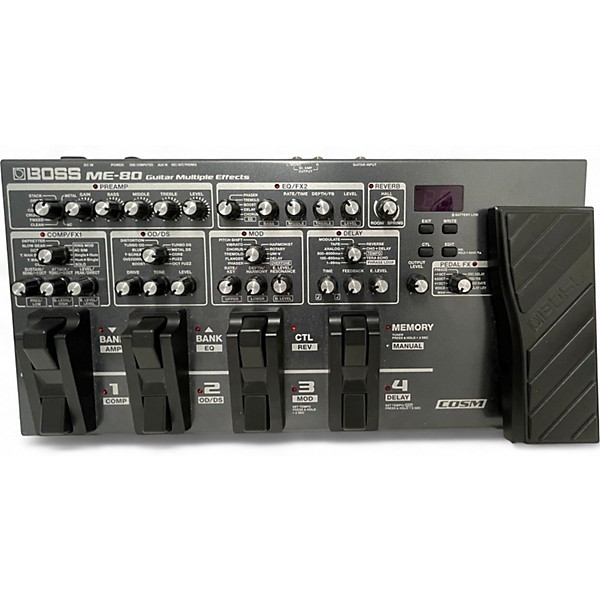 Used BOSS ME80 Guitar Multi Effect Processor