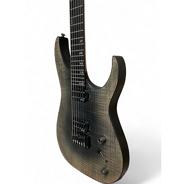 Used Schecter Guitar Research Banshee Mach 6 string fallout burst Solid Body Electric Guitar