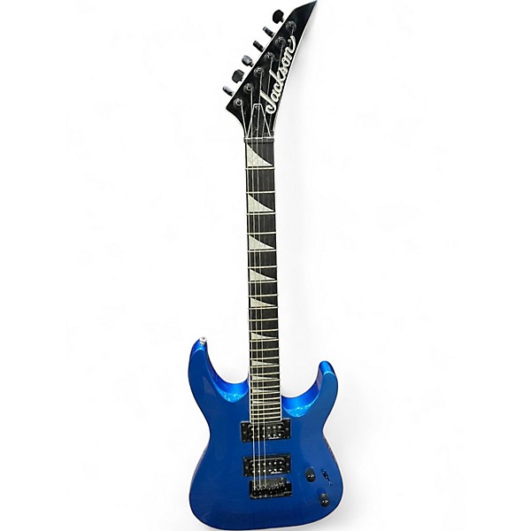 Used Jackson JS22R Dinky Metallic Blue Solid Body Electric Guitar