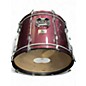 Used 1990s Pearl 6 Piece Export Pro Series Raspberry Lacquer Drum Kit