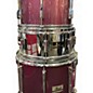 Used 1990s Pearl 6 Piece Export Pro Series Raspberry Lacquer Drum Kit