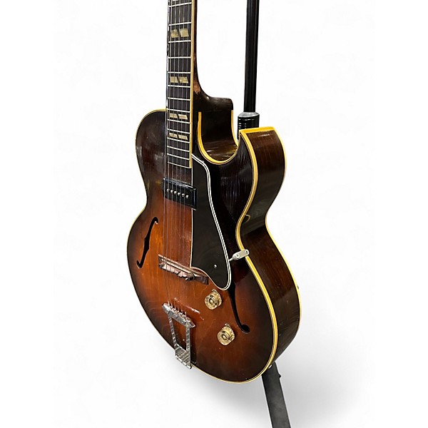 Vintage 1950 Gibson Vintage 1950 Gibson ES175 2 Tone Sunburst Hollow Body Electric Guitar