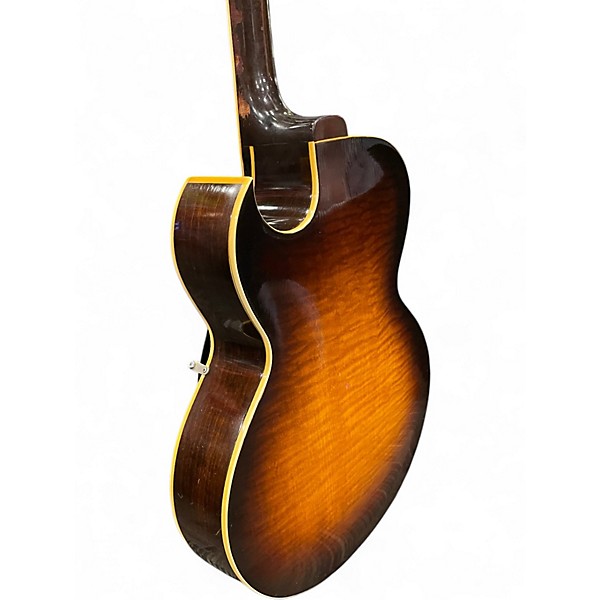 Vintage 1950 Gibson Vintage 1950 Gibson ES175 2 Tone Sunburst Hollow Body Electric Guitar