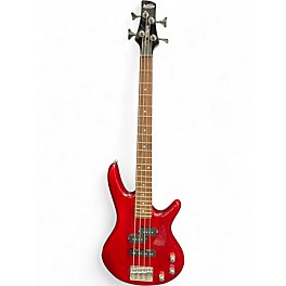 Used Ibanez GSRM20 Mikro Short Scale Red Electric Bass Guitar