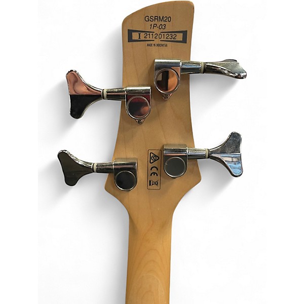 Used Ibanez GSRM20 Mikro Short Scale Red Electric Bass Guitar