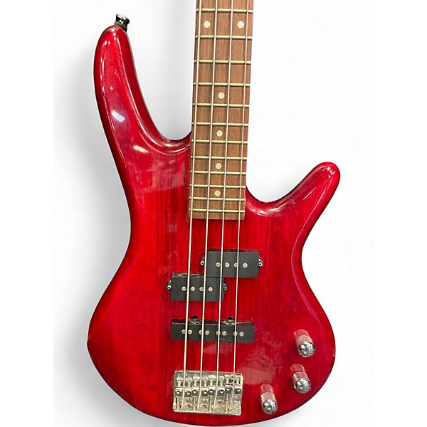 Used Ibanez GSRM20 Mikro Short Scale Red Electric Bass Guitar