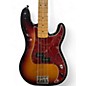 Used Fender American Standard Precision Bass 3 Tone Sunburst Electric Bass Guitar