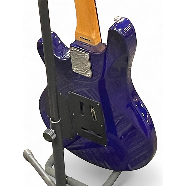 Used 2020s Washburn bt-4 Purple Solid Body Electric Guitar