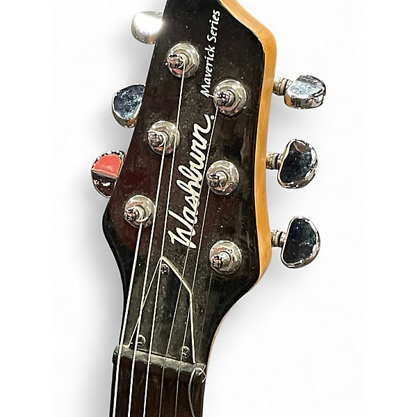 Used 2020s Washburn bt-4 Purple Solid Body Electric Guitar