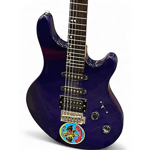 Used 2020s Washburn bt-4 Purple Solid Body Electric Guitar