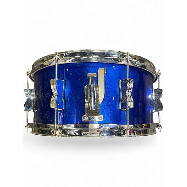 Used 2022 Ludwig 14X7 Accent CS Snare Blue Drum