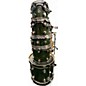 Vintage 1990s DW 5 Piece Collector's Series GREEN MARINE Drum Kit thumbnail