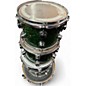 Vintage 1990s DW 5 Piece Collector's Series GREEN MARINE Drum Kit