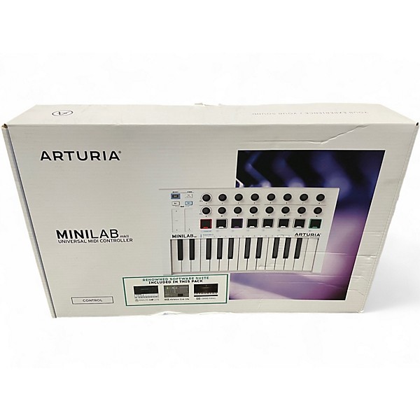 Used Arturia Minilab MKII MIDI Controller